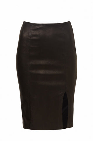 Circa Leather Skirt