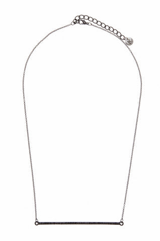 Pave Platinum Necklace